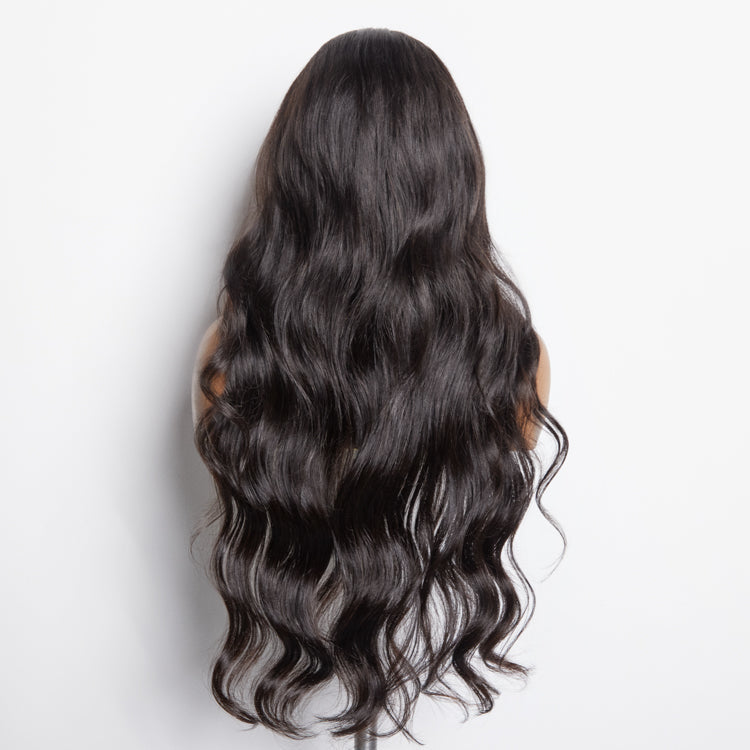 180% Density 13x6 PartingMax Glueless Lace Wigs 3D Cap Pre-bleached Lace Front Wig Body Wave
