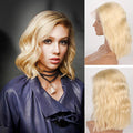 150% Density 13x4 Pre-Plucked Lace Frontal Bob Wig Body Wave #613