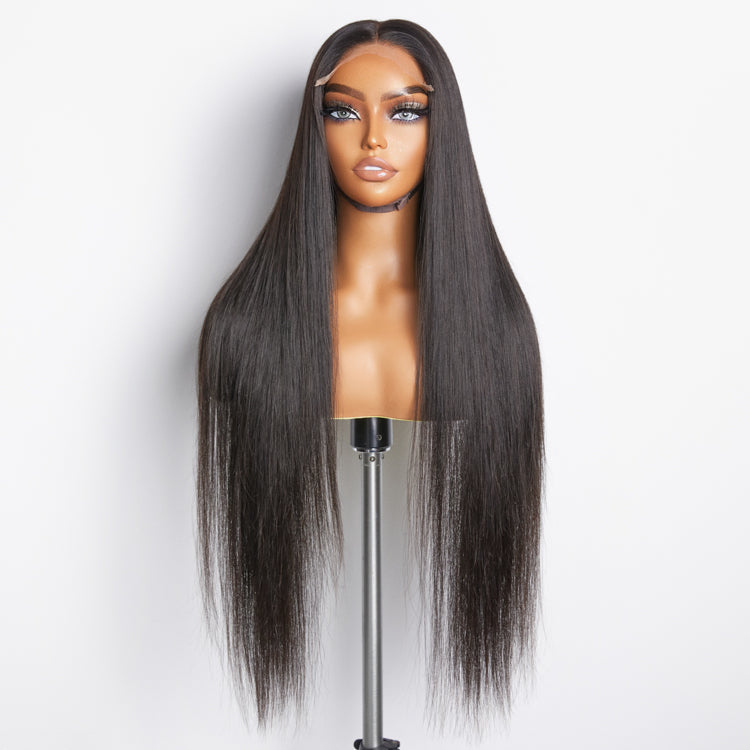 180% Density 5x5 Glueless Lace Closure Wig Straight