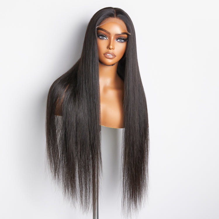 180% Density 5x5 Glueless Lace Closure Wig Straight