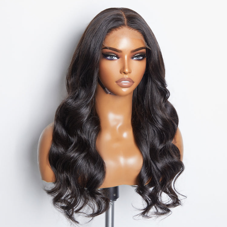 180% Density 5x5 HD Glueless Lace Closure Wig Body Wave