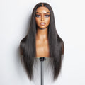 180% Density 5x5 HD Glueless Lace Closure Wig Straight