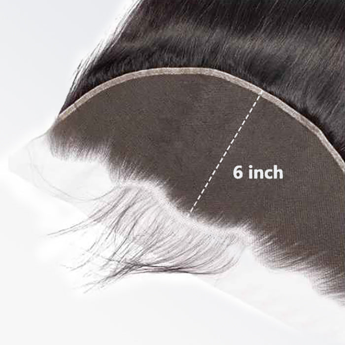 13x6 HD Free Parted Frontal Straight