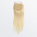4x4 12A Free Parted Lace Closure Straight #613