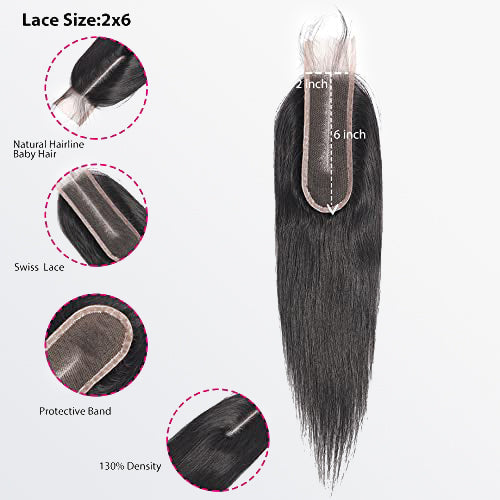 2x6 Upgrade HD Lace Closure Straight