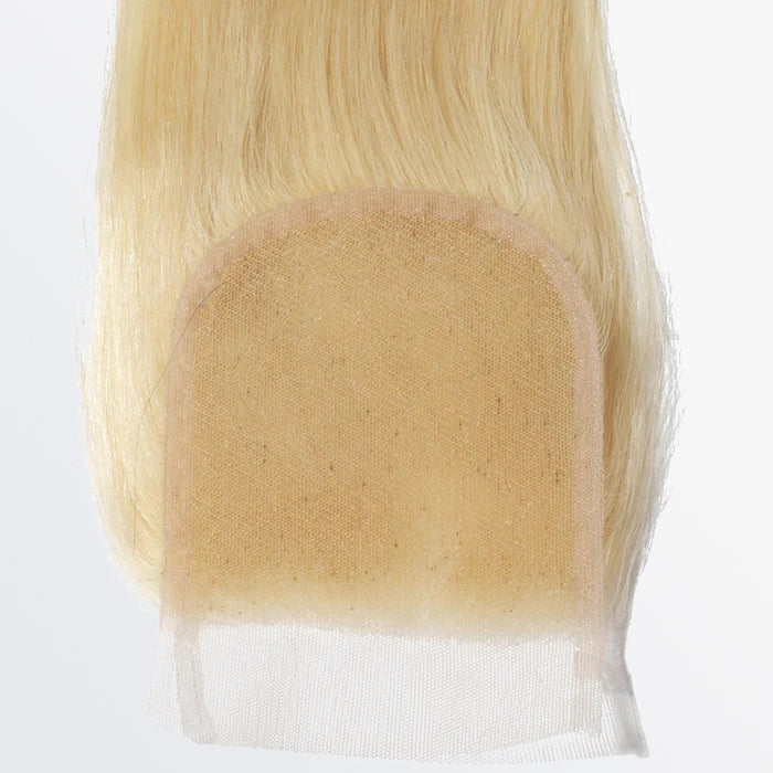 4x4 12A Free Parted Lace Closure Straight #613