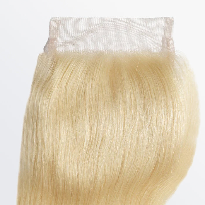 4x4 12A Free Parted Lace Closure Body Wave #613