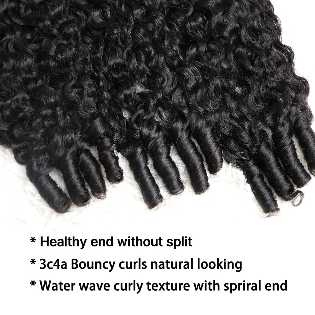 Burmese Curly Brazilian 100% Virgin Hair Bundles 14-28''