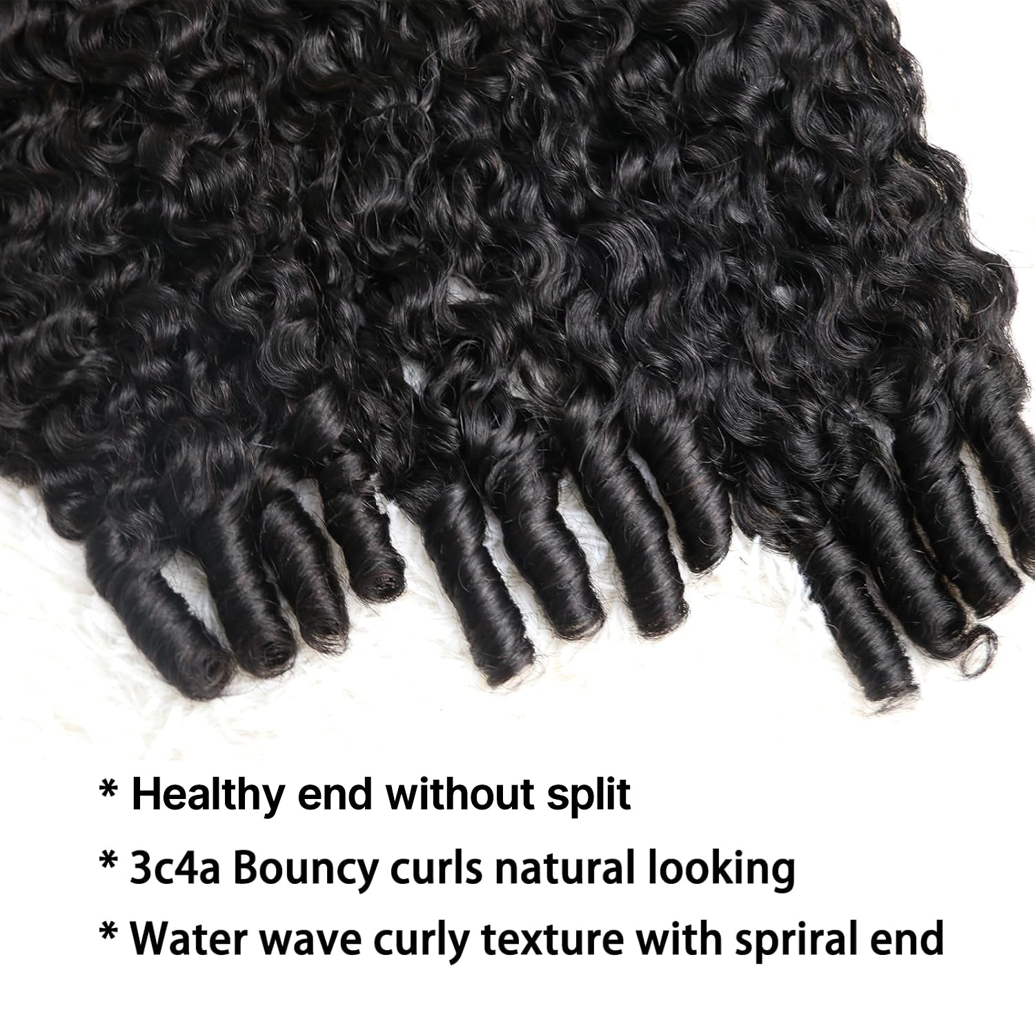 Burmese Curly Brazilian 100% Virgin Hair Bundles 14-28''