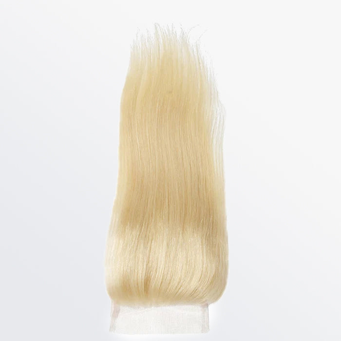 4x4 12A Free Parted Lace Closure Straight #613