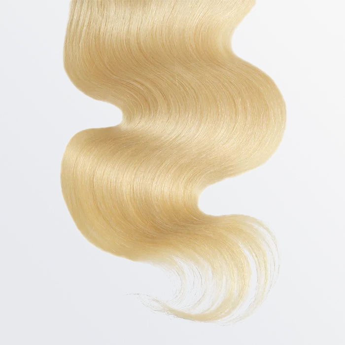 4x4 12A Free Parted Lace Closure Body Wave #613